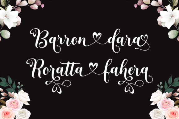 Manda Rawles Font Poster 2