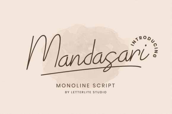 Mandasari Script Font