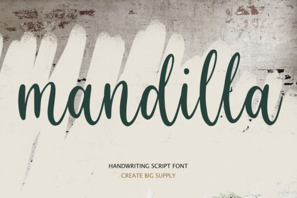 Mandilla Font Poster 1