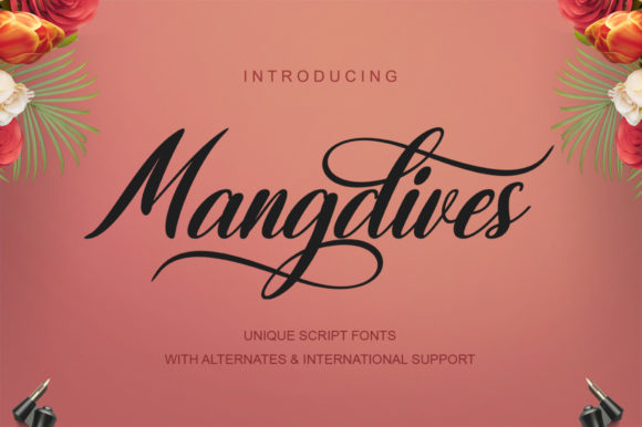Mangdives Font