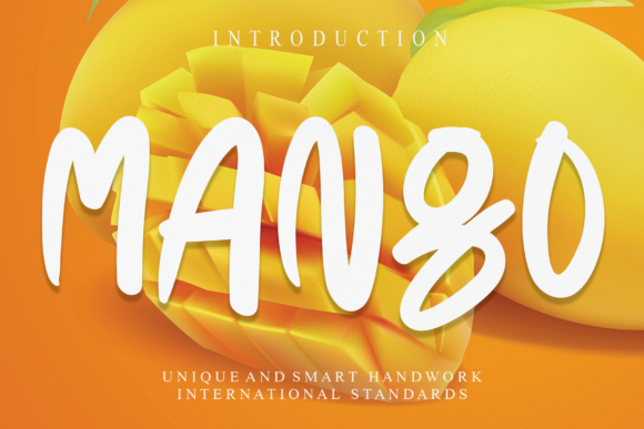 Mango Font Poster 1