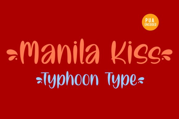 Manila Kiss Font Poster 3