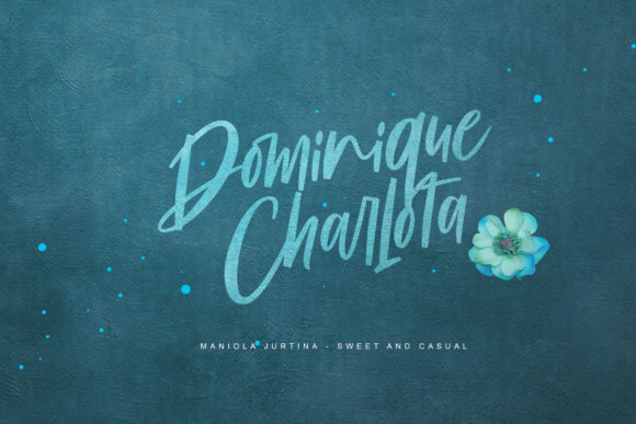 Maniola Jurtina Font Poster 4