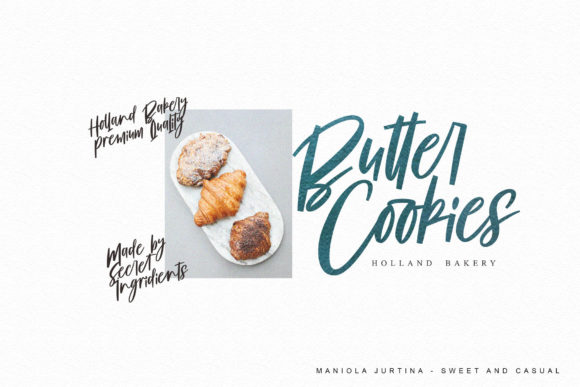 Maniola Jurtina Font Poster 6