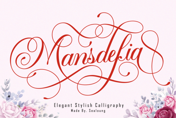 Mansdefia Font Poster 1