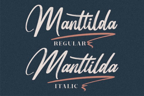 Manttilda Font Poster 2
