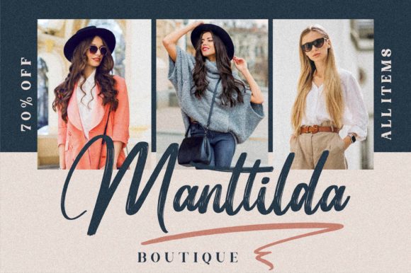 Manttilda Font Poster 11