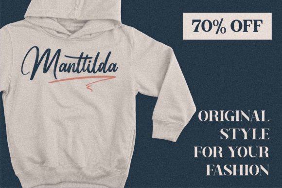 Manttilda Font Poster 12