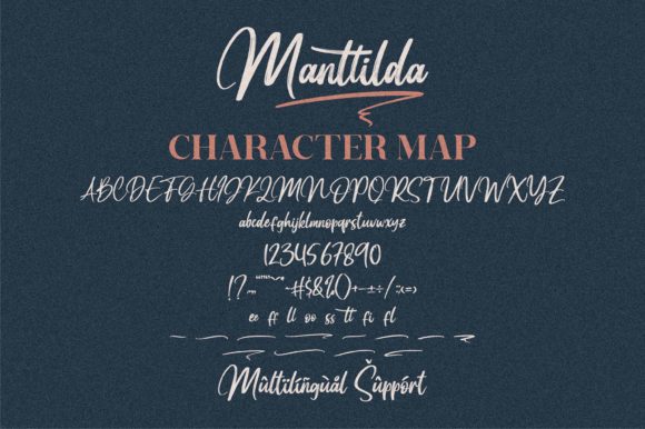 Manttilda Font Poster 3