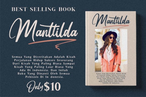 Manttilda Font Poster 5