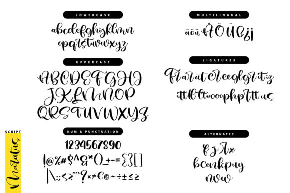 Maratus Font Poster 6