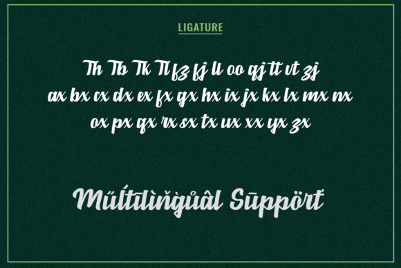 Marborn Font Poster 11