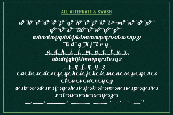 Marborn Font Poster 9