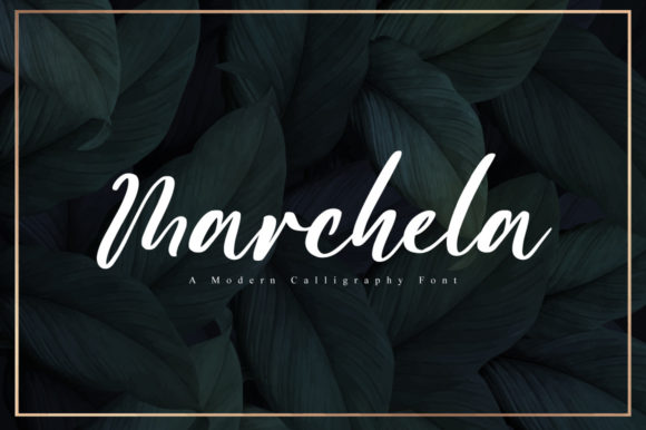 Marchela Font Poster 1