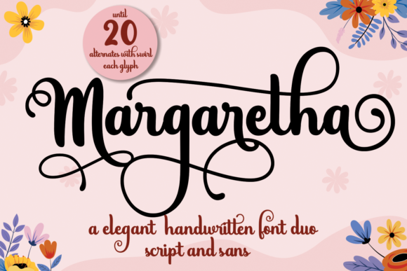 Margaretha Font Poster 1