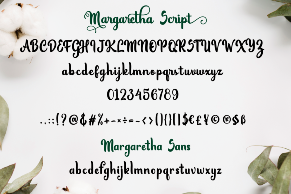 Margaretha Font Poster 12