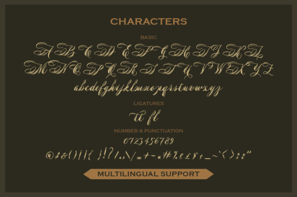 Margoline Font Poster 6