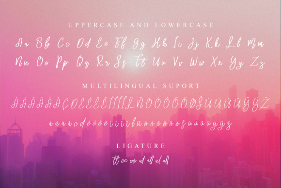 Marida Cole Font Poster 10