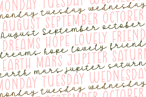 Marion Marijola Font Poster 7