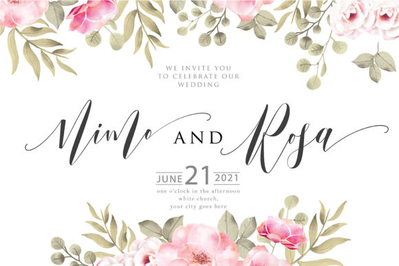 Marisa  Font Poster 2