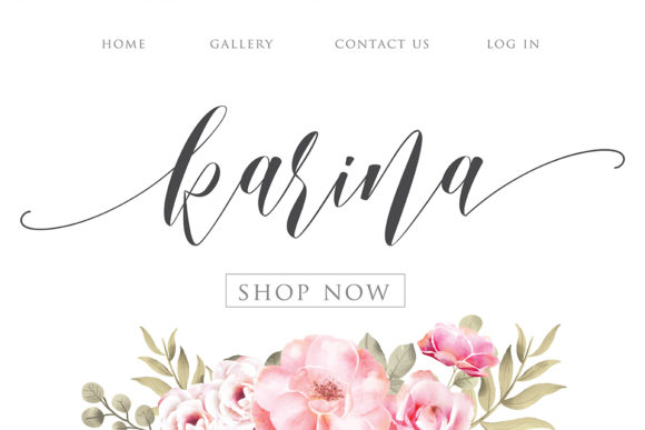 Marisa  Font Poster 4