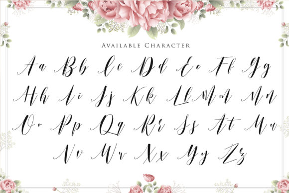 Marisa  Font Poster 9