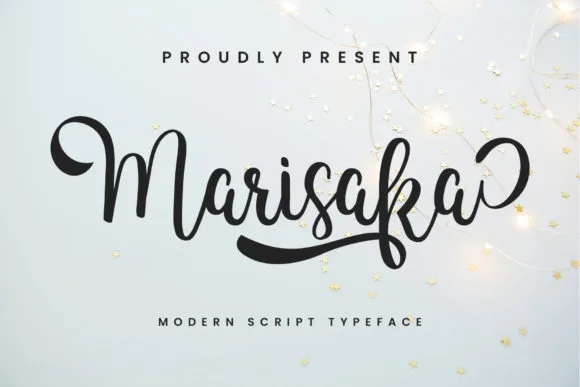 Marisaka Font Marisaka Font Poster 1