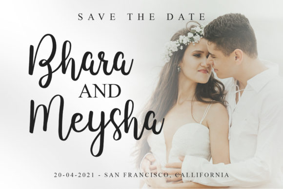 Marisaka Font Poster 4