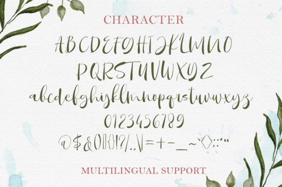 Maritosca Script Font Poster 8