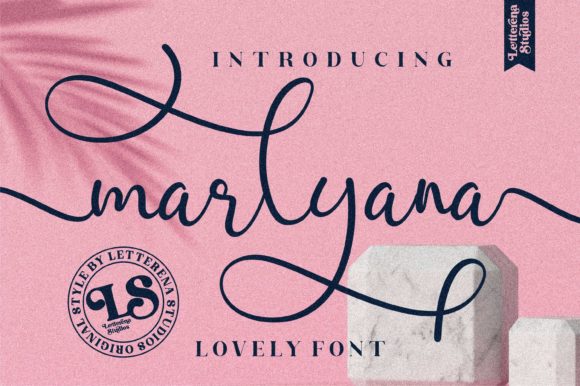 Marlyana Font Poster 1