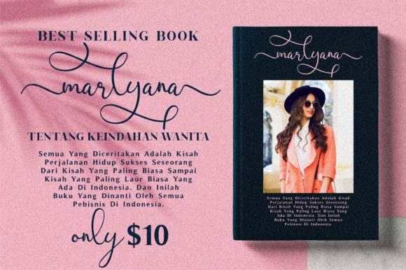 Marlyana Font Poster 3