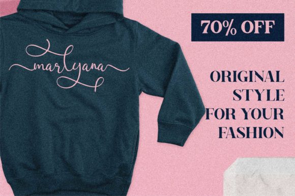 Marlyana Font Poster 10