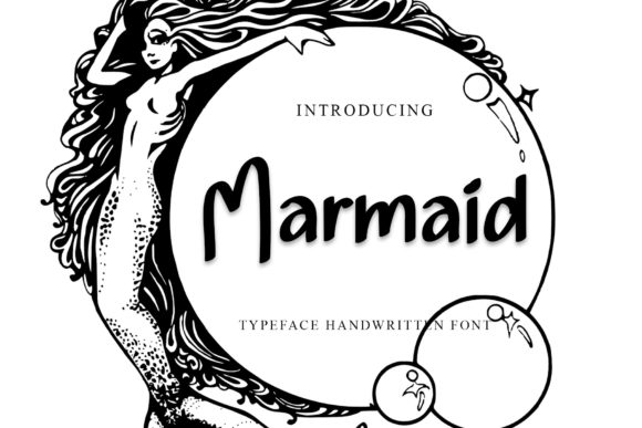 Marmaid Font Poster 1