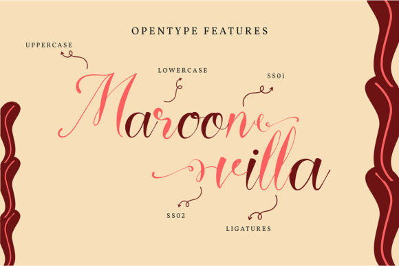 Marqueena Font Poster 4