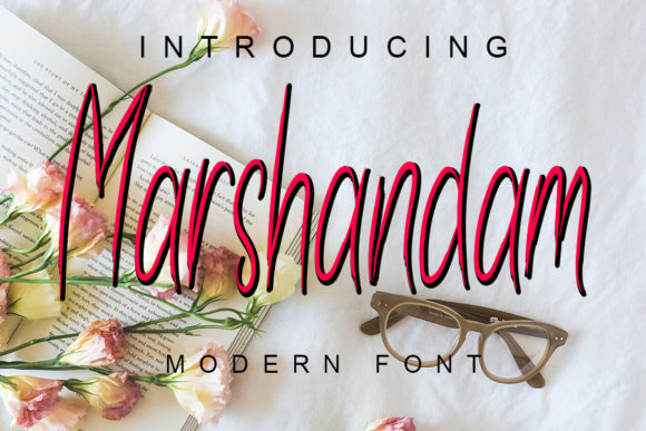 Marshandam Font Poster 1