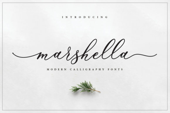 Marshella Font Poster 1