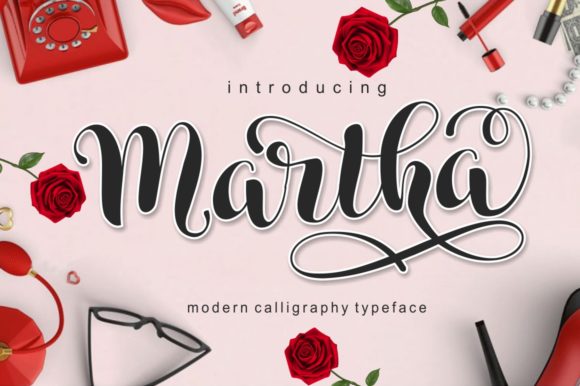 Martha Font Poster 1