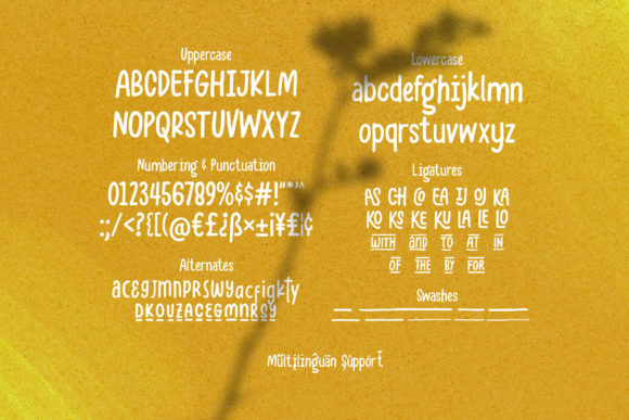 Marviona Font Poster 10