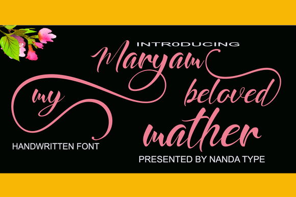 Maryam Font Poster 1