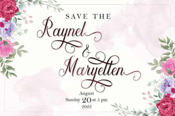 Maryellen Font Poster 2