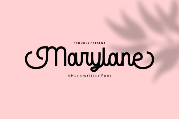 Marylane Font Poster 1