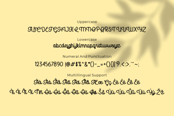 Marylane Font Poster 9