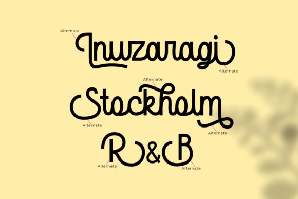 Marylane Font Poster 10