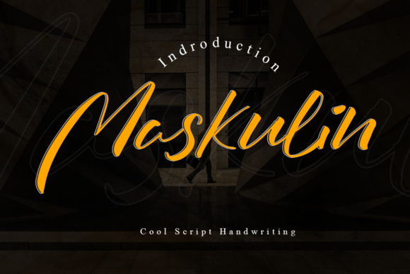 Maskulin Font Poster 1