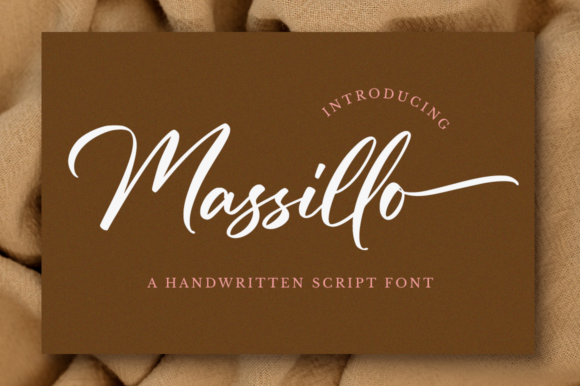 Massillo Font Massillo Font Poster 1