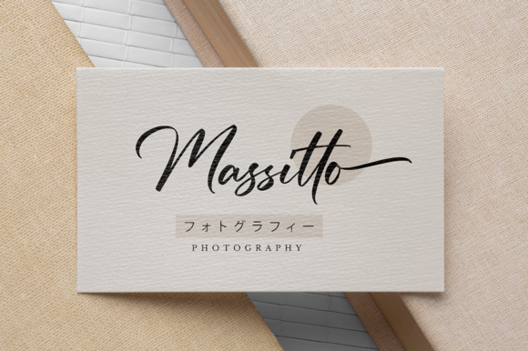 Massillo Font Poster 4