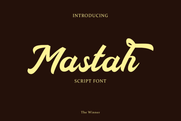 Mastah Font