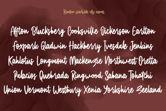 Masticated Font Poster 11