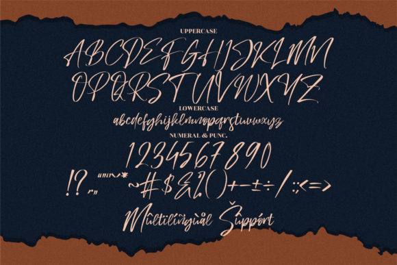 Mastille Attedro Font Poster 12