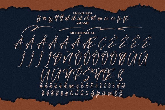 Mastille Attedro Font Poster 13